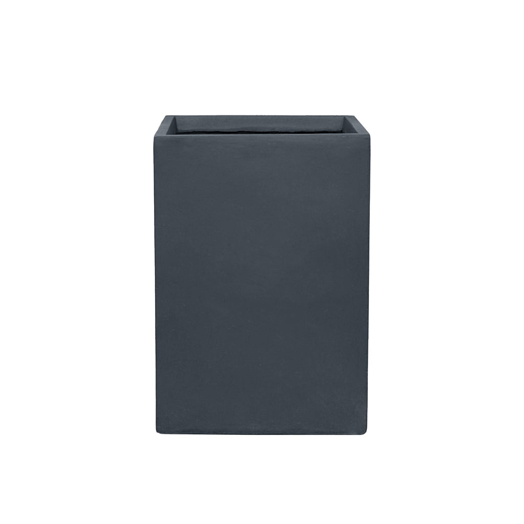Beton-Pflanzkübel Dunkelgrau – (38 × 38 × 54 cm)