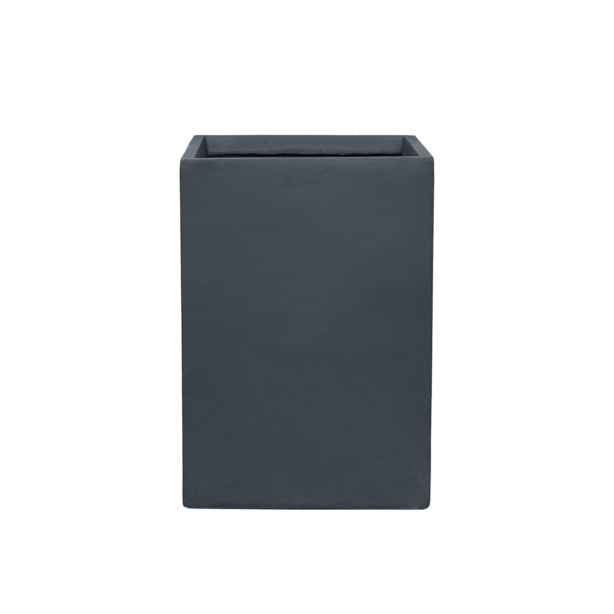Beton-Pflanzkübel Dunkelgrau – (38 × 38 × 54 cm)